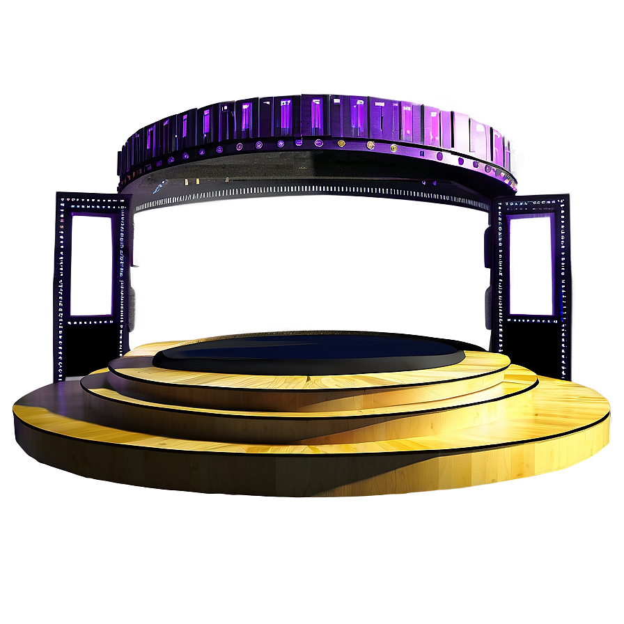Minimalist Stage Design Png Cdl54 PNG