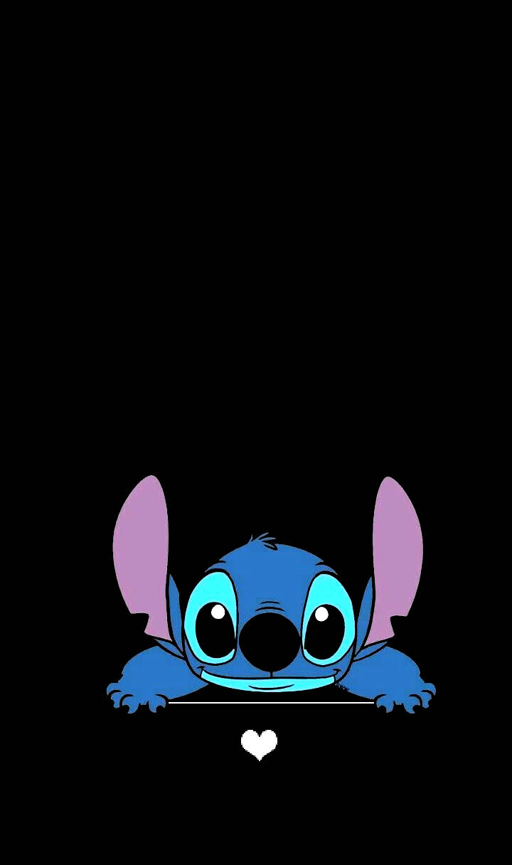 Minimalist Stitch Aesthetic Cartoon Disney