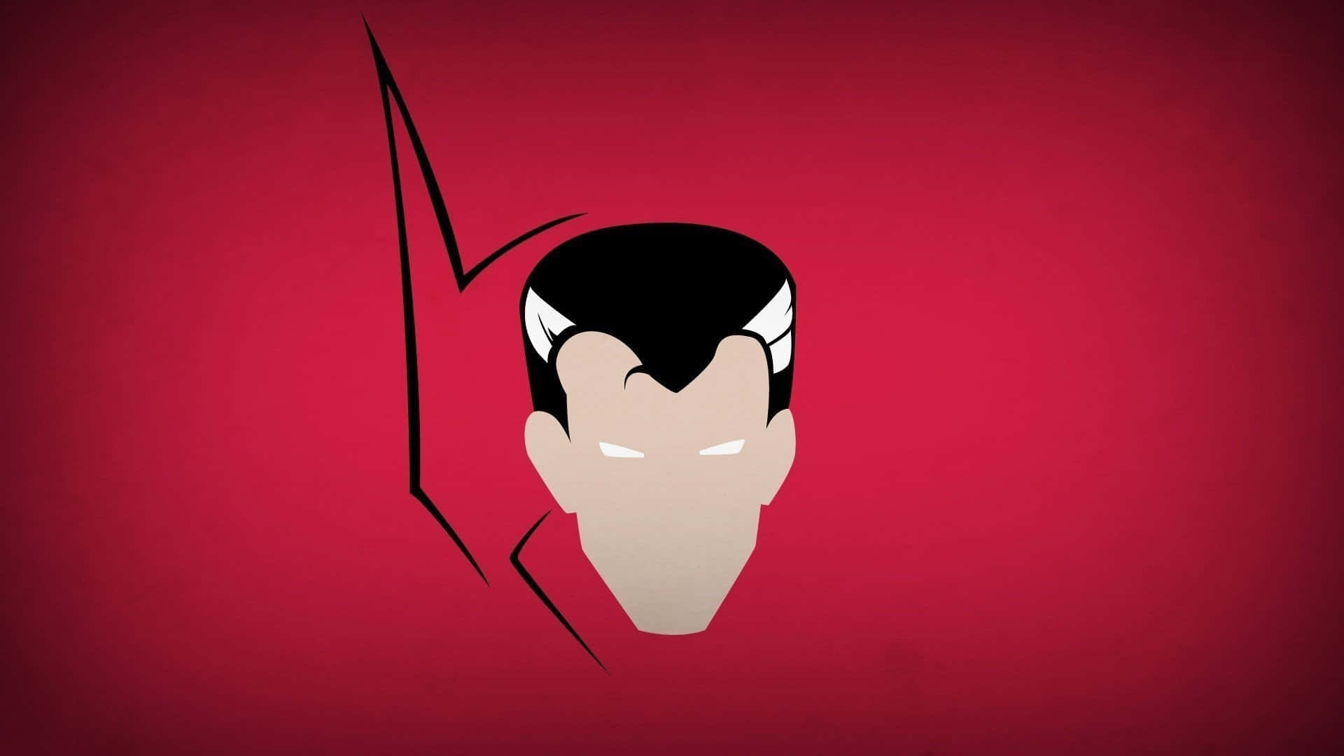 Minimalist_ Superhero_ Artwork Wallpaper