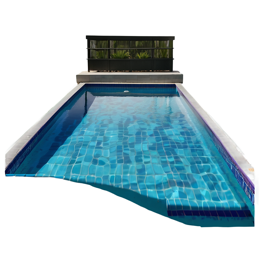 Minimalist Swimming Pool Png 06122024 PNG