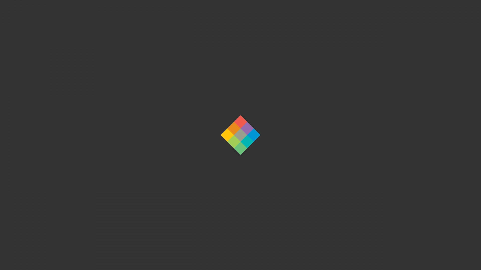 Minimalist Tablet Colorful Cube Wallpaper