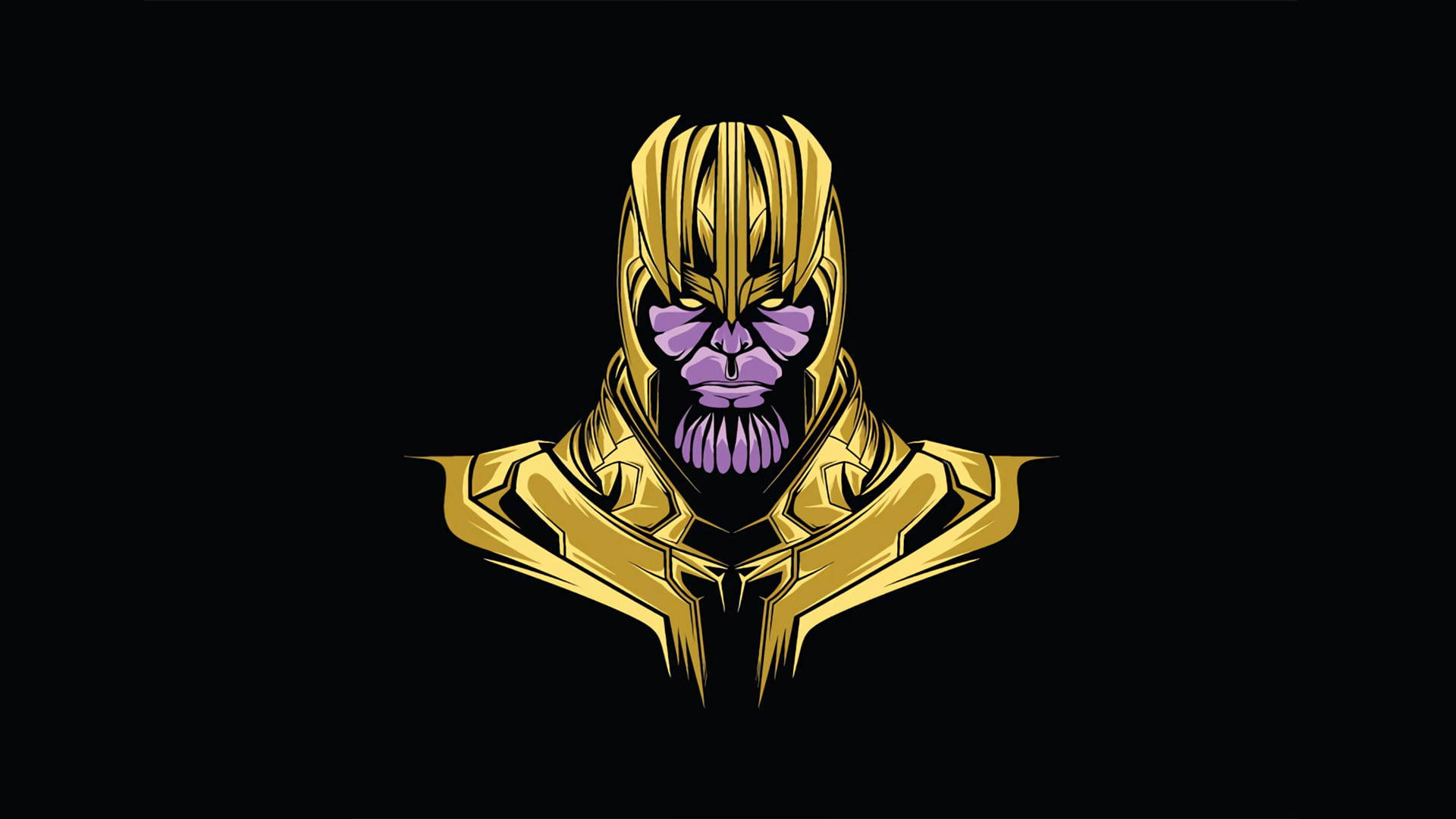 Minimalist Thanos Hd Wallpaper