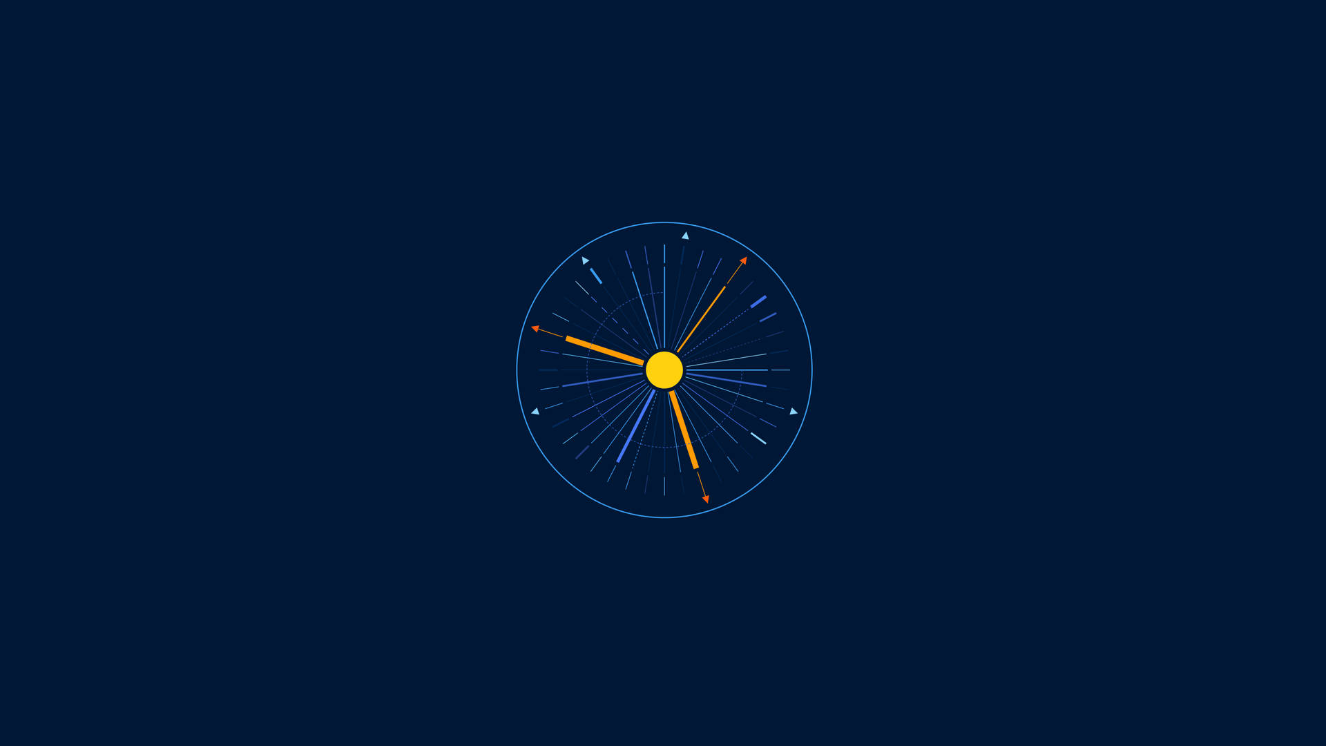 Minimalist Time Clock Wallpaper