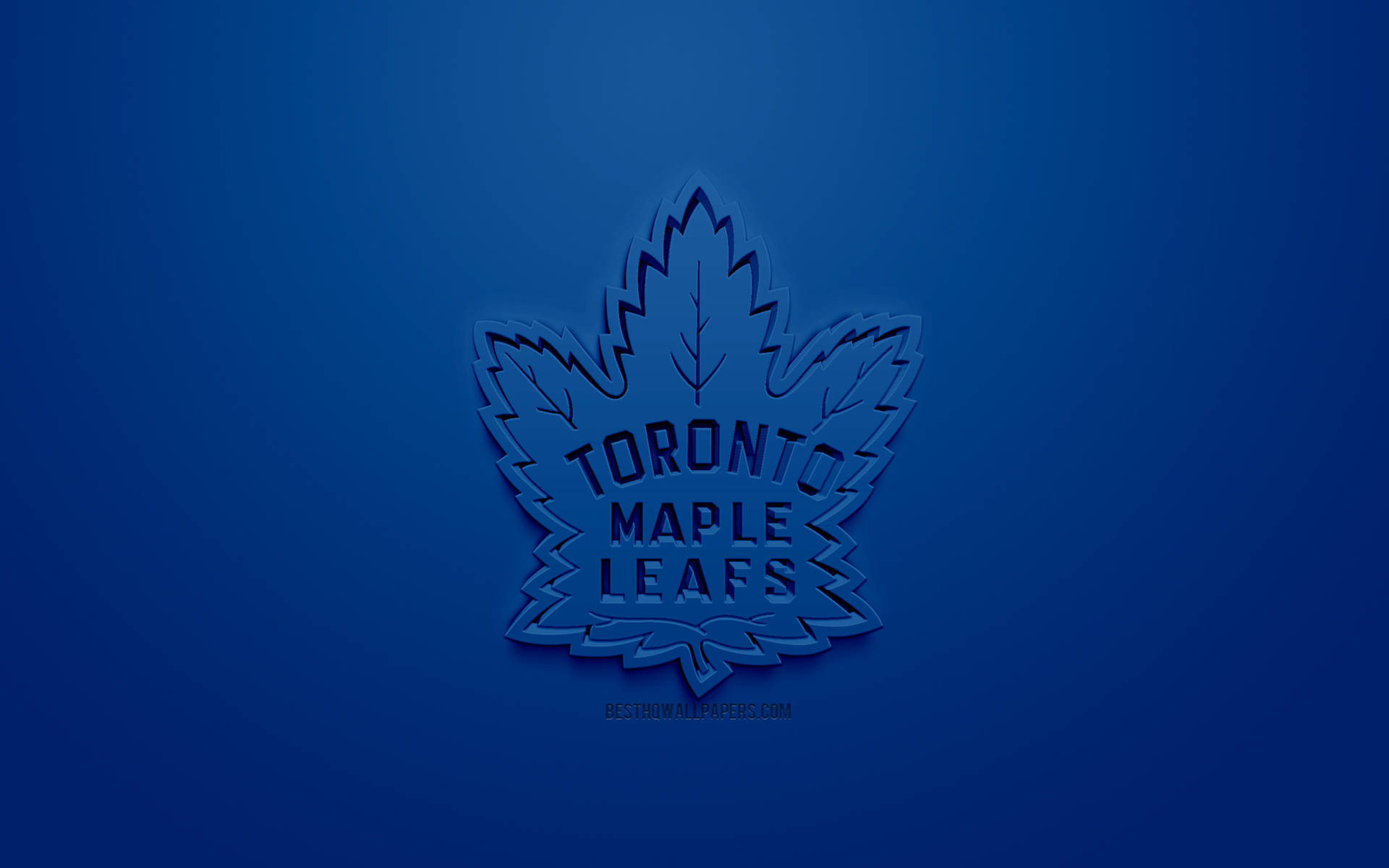 Minimalist Toronto Maple Leafs Logo Wallpaper