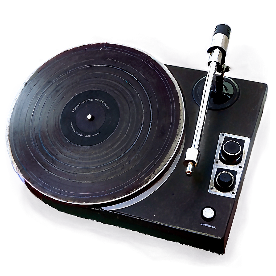 Minimalist Turntable Png 06202024 PNG