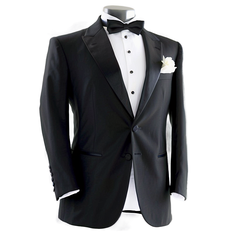 Download Minimalist Tuxedo Design Png 05242024 | Wallpapers.com