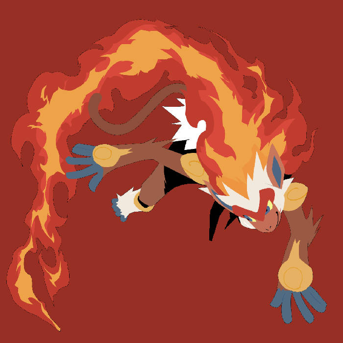 Flare Blitz By helen91  Pokemon Infernape Wallpaper Hd Transparent PNG   800x774  Free Download on NicePNG