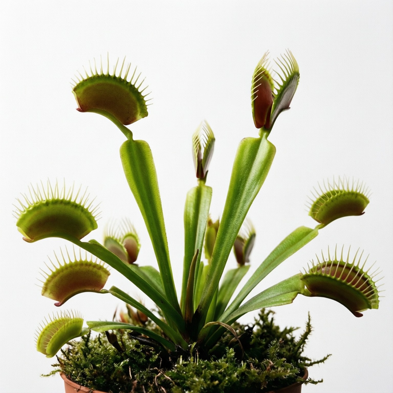 Minimalist Venus Flytrap Wallpaper