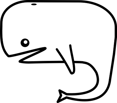 Minimalist_ Whale_ Graphic PNG