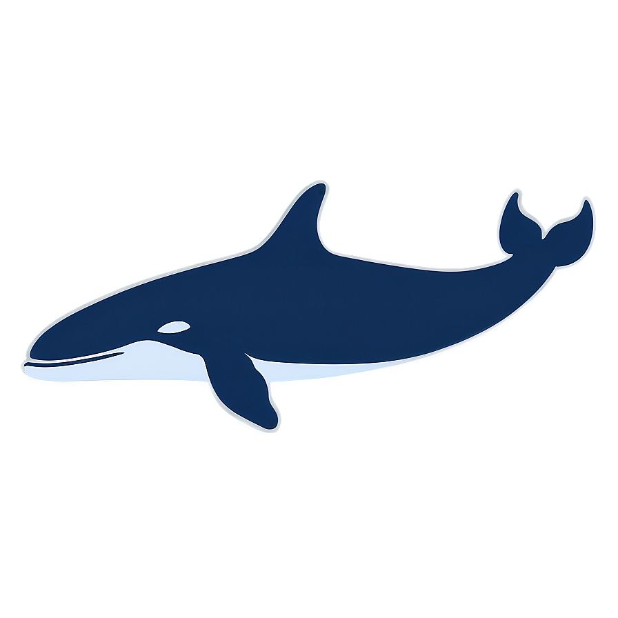 Download Minimalist Whale Png 20 | Wallpapers.com