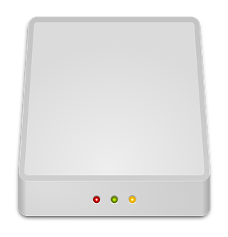 Minimalist White Box Icon PNG