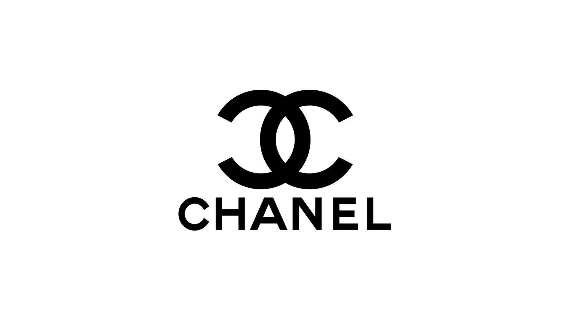 Minimalist White Chanel Logo