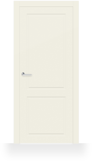 Minimalist White Door Design PNG