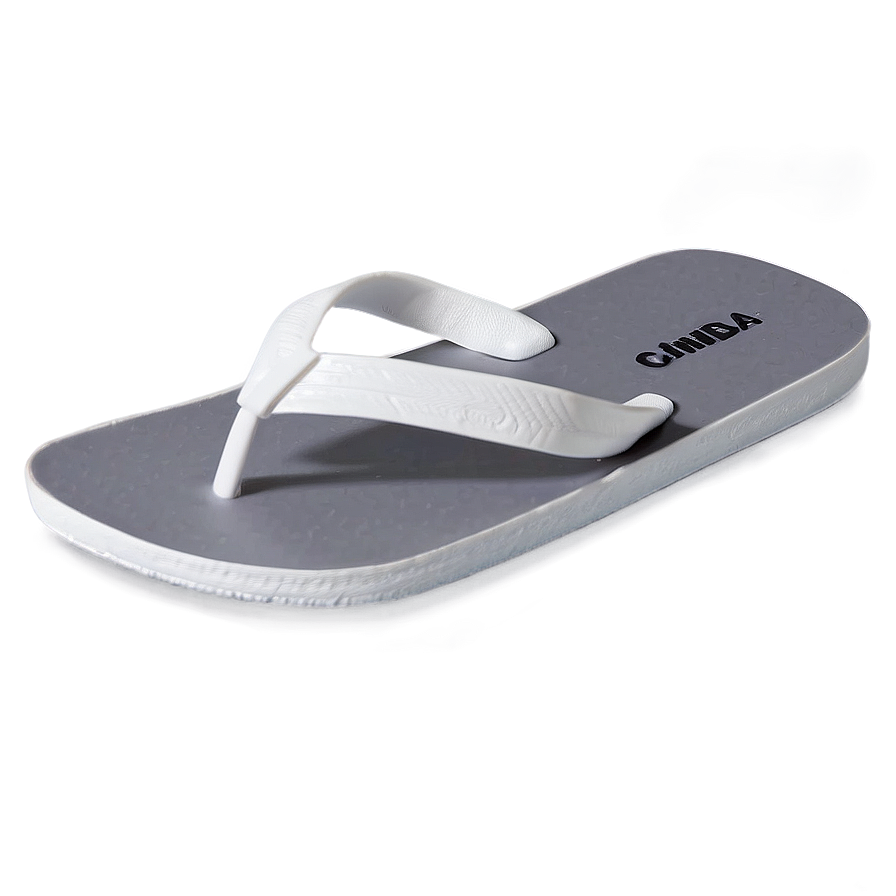 Minimalist White Flip Flop Png 77 PNG