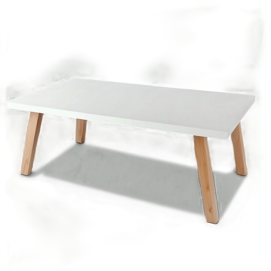 Minimalist White Table Png Pij PNG