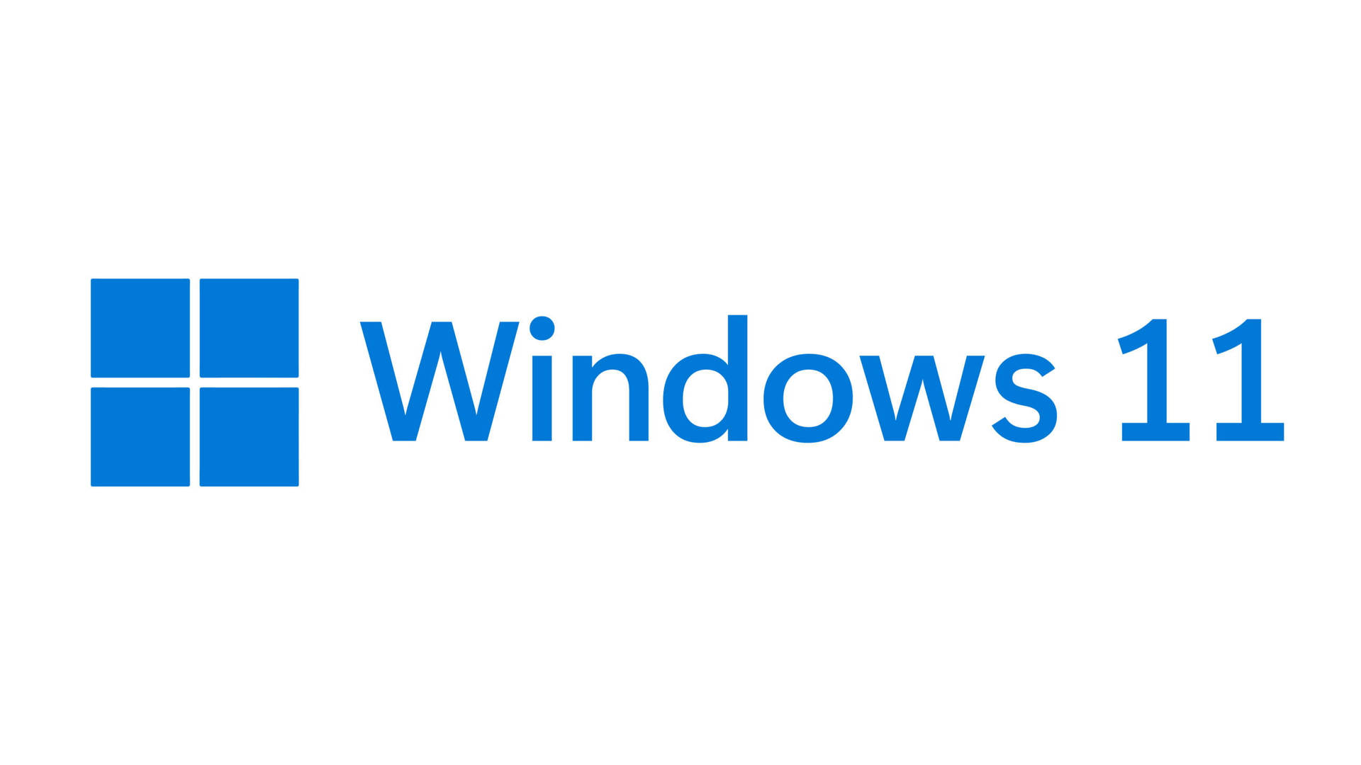 Logominimalista Di Windows 11 Sfondo