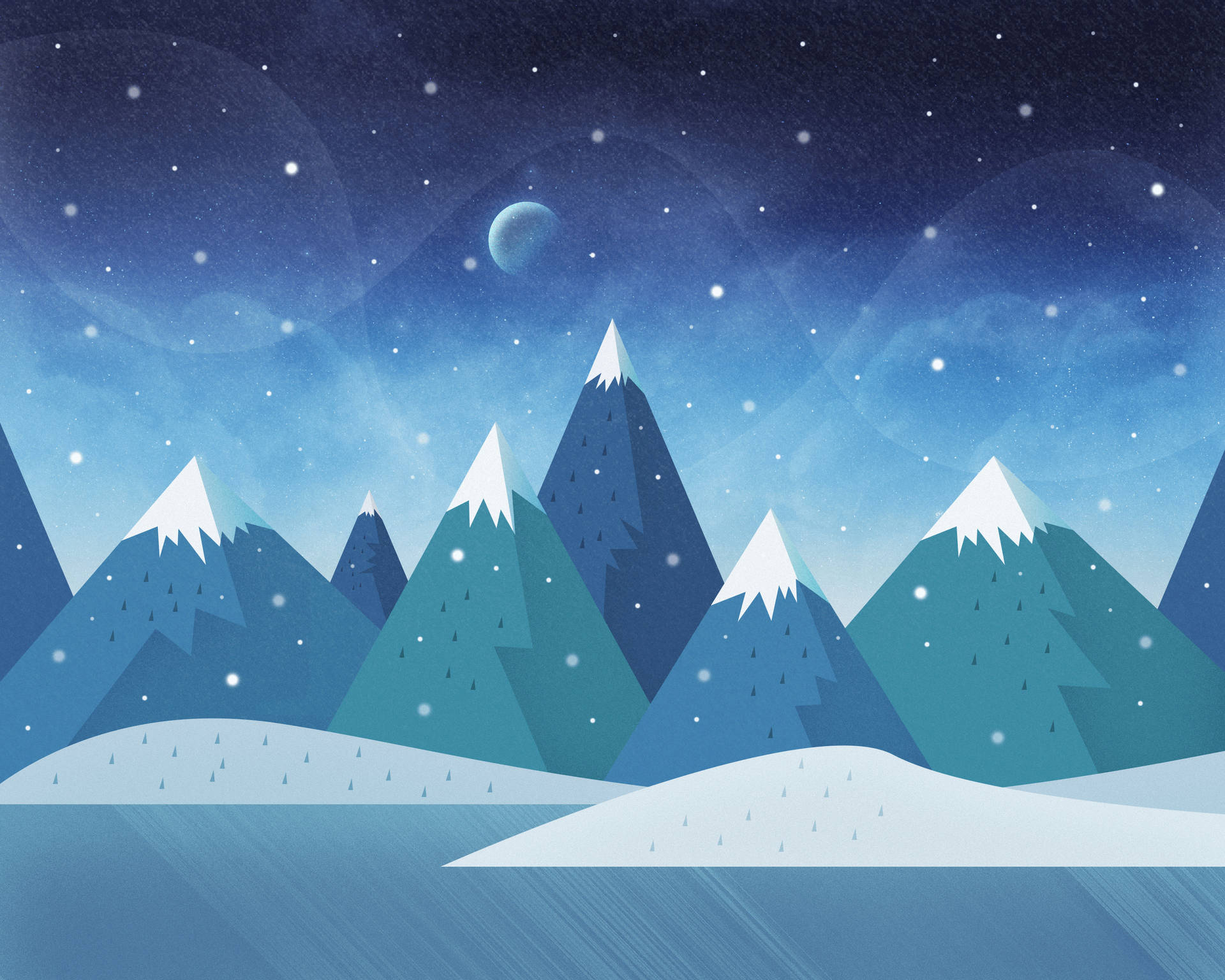 Winter Wonderland - Enjoy the beauty of a chilly winter holiday Wallpaper