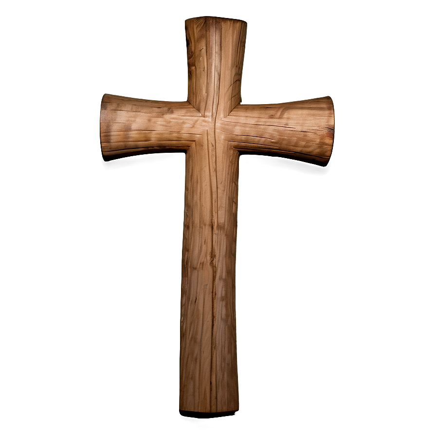 Download Minimalist Wooden Cross Png Ppi48 | Wallpapers.com