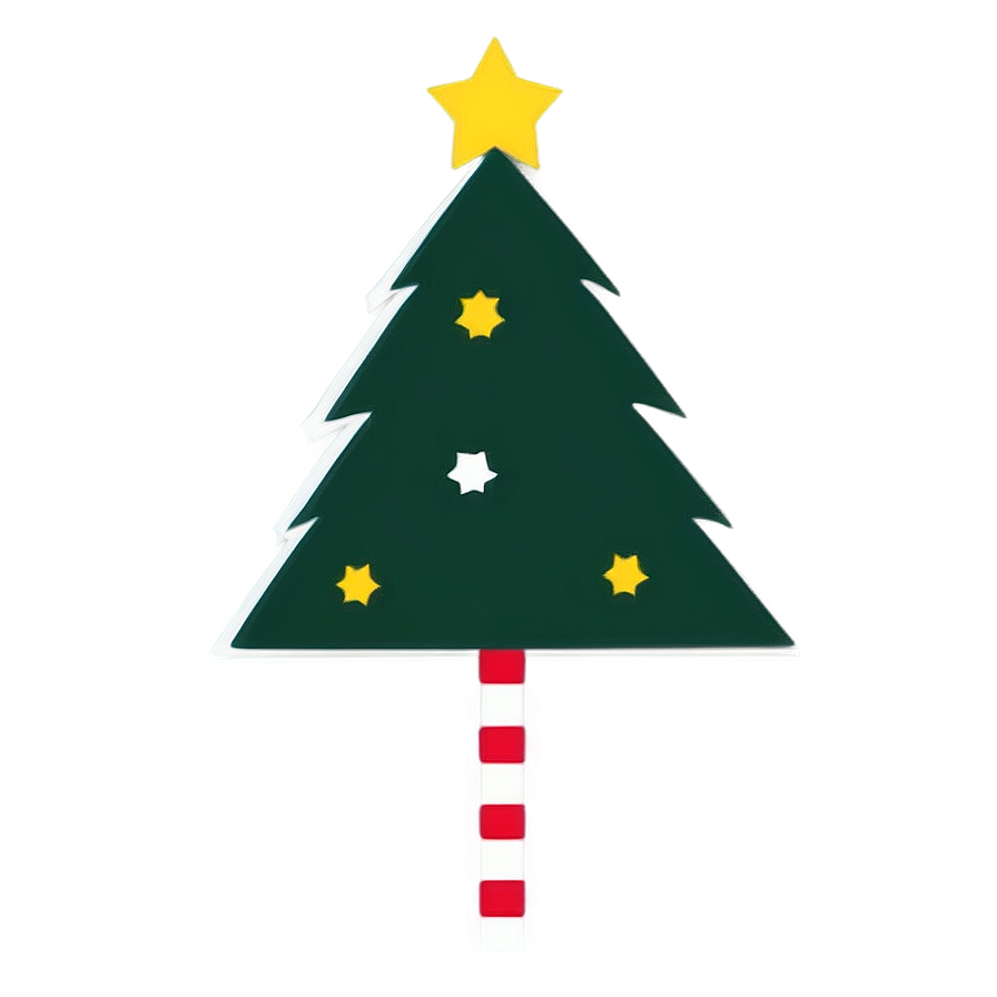 Minimalist Xmas Tree Png 67 PNG