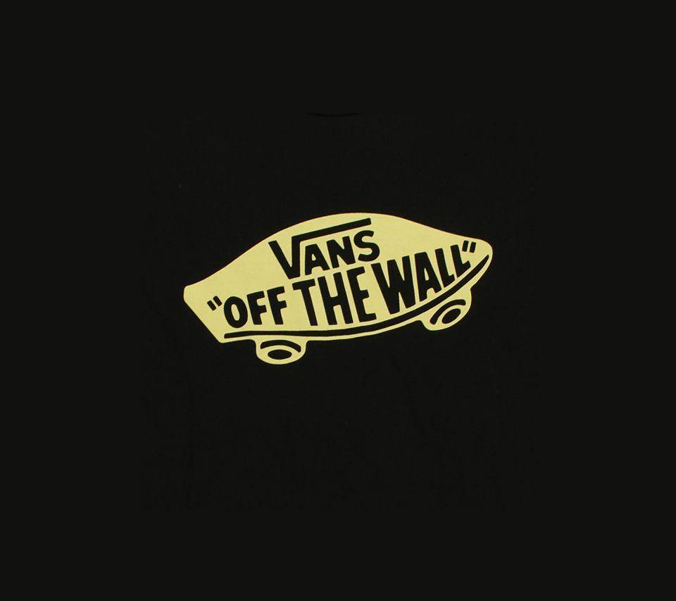 Make A Statement On & Off The Street With Yellow Vans Wallpaper