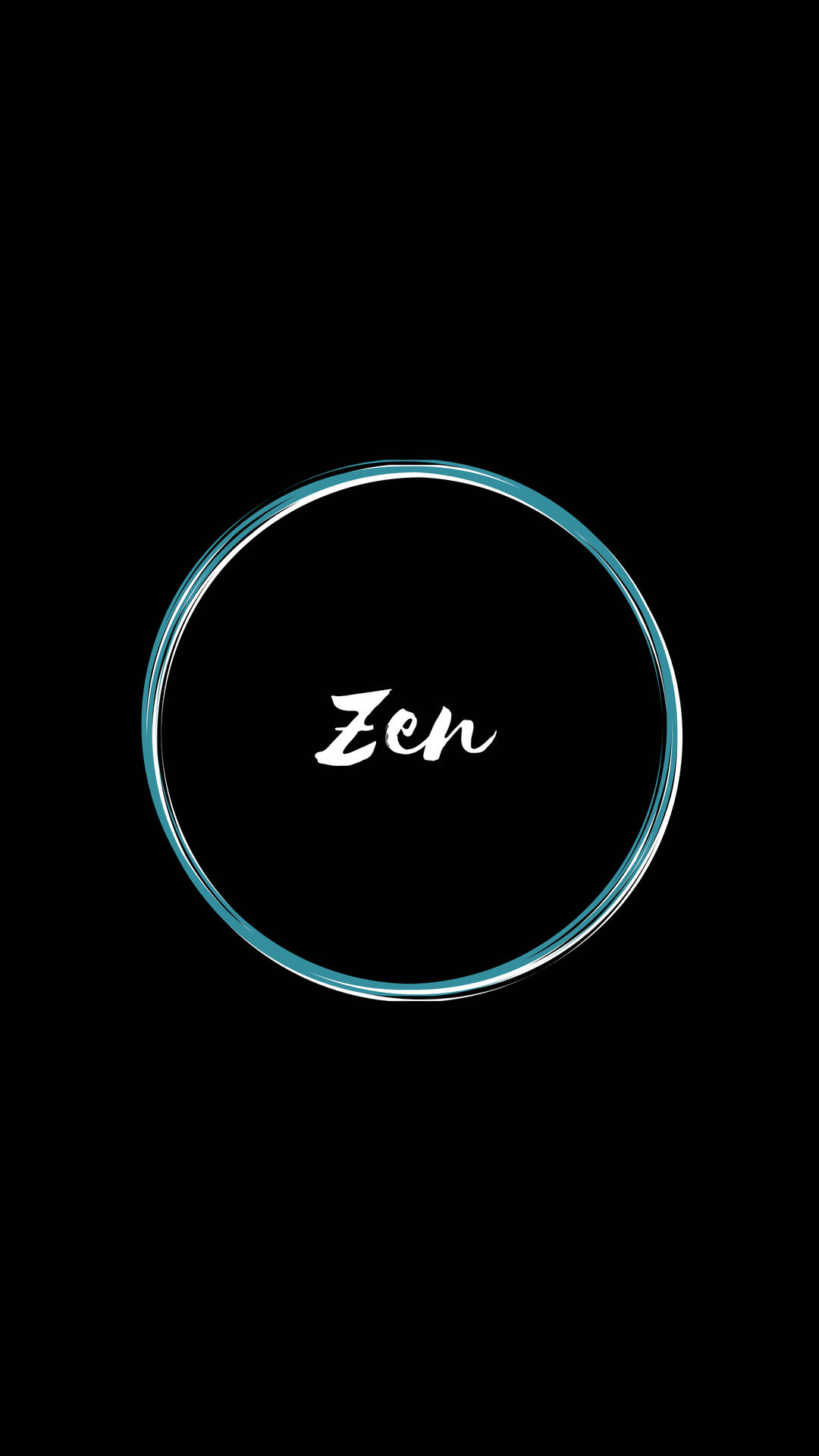 Minimalist Zen Encryption Wallpaper
