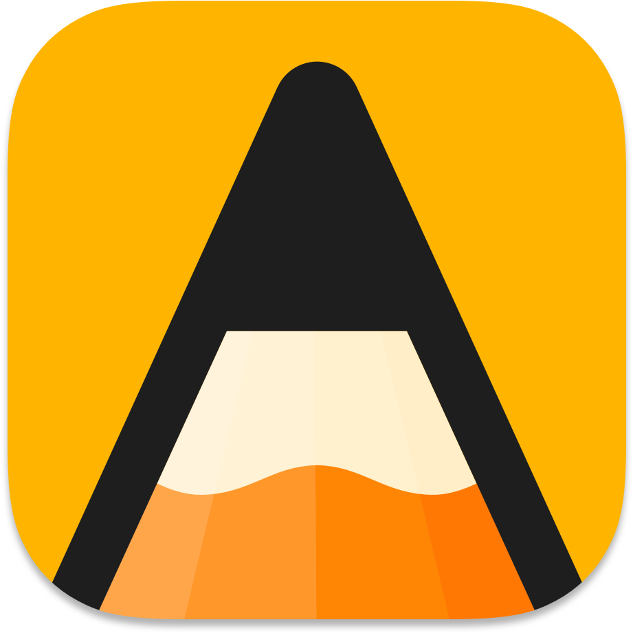 Minimalist_ Mountain_ App_ Icon PNG