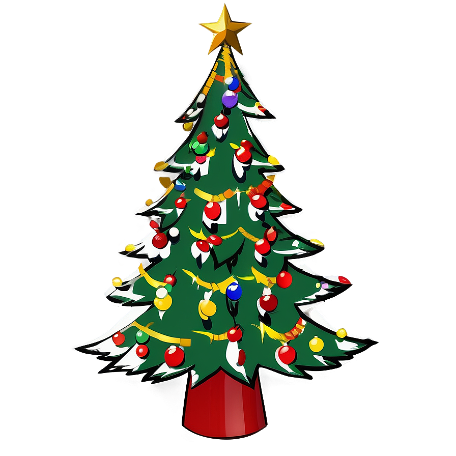 Minimalistic Christmas Tree Png 78 PNG