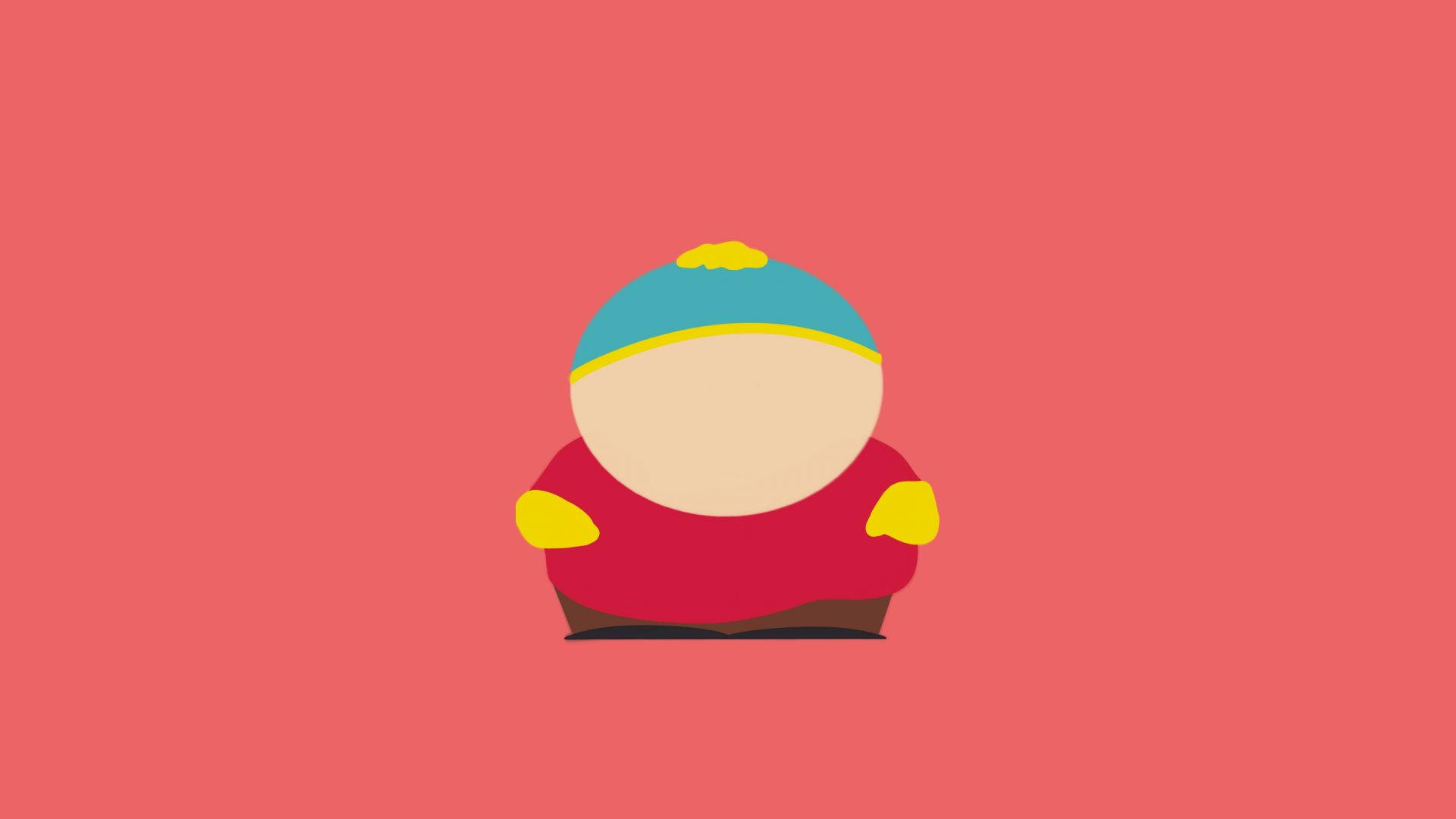 Minimalistic Eric Cartman Wallpaper