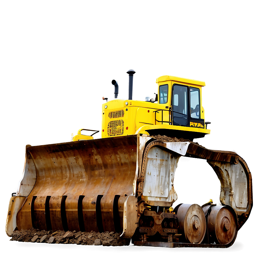 Mining Bulldozer Transparent Png 06262024 PNG