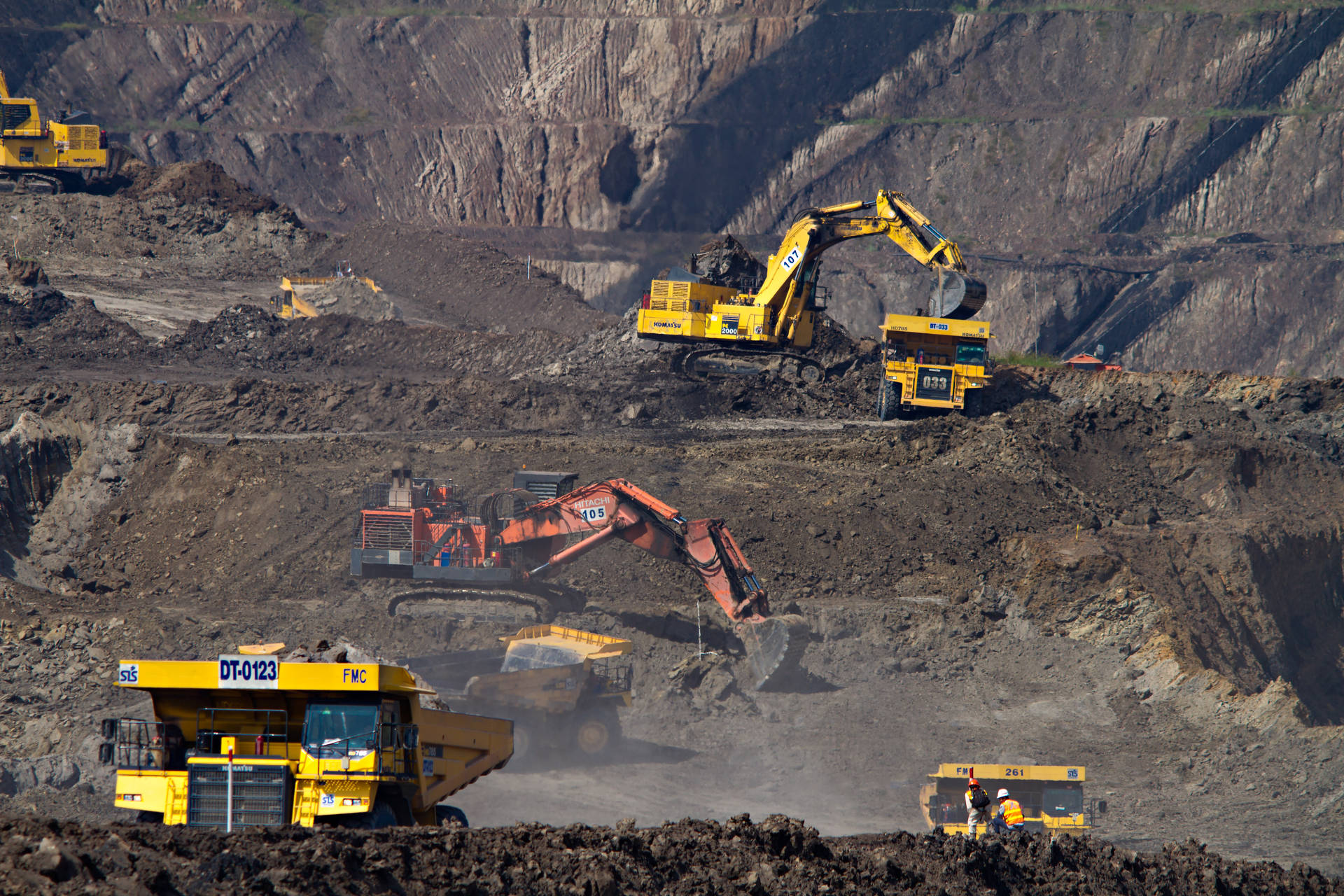 Mining Quarry Backhoes