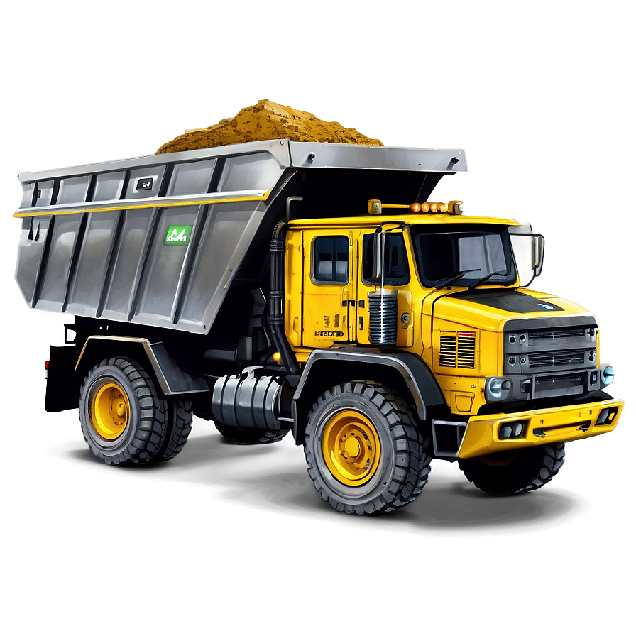 Mining Truck Industrial Site Png 6 PNG
