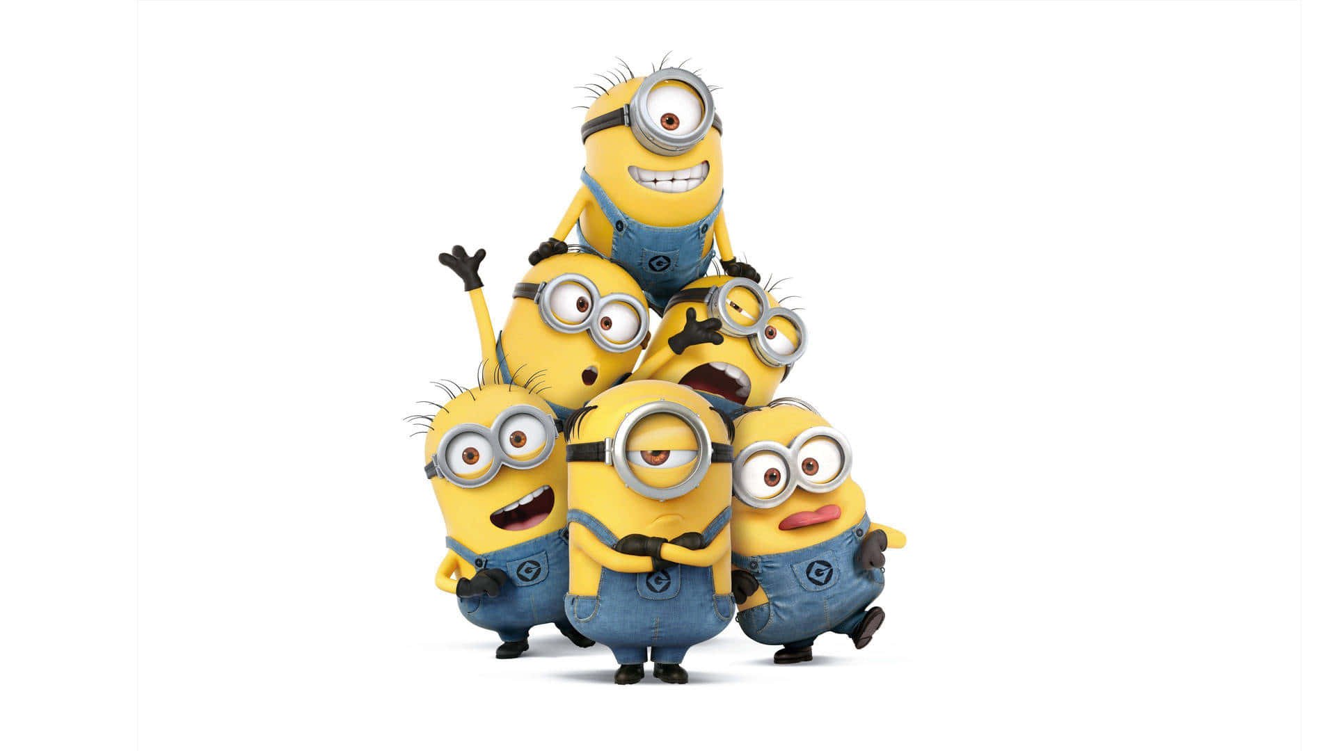 Three fun Minions hanging out