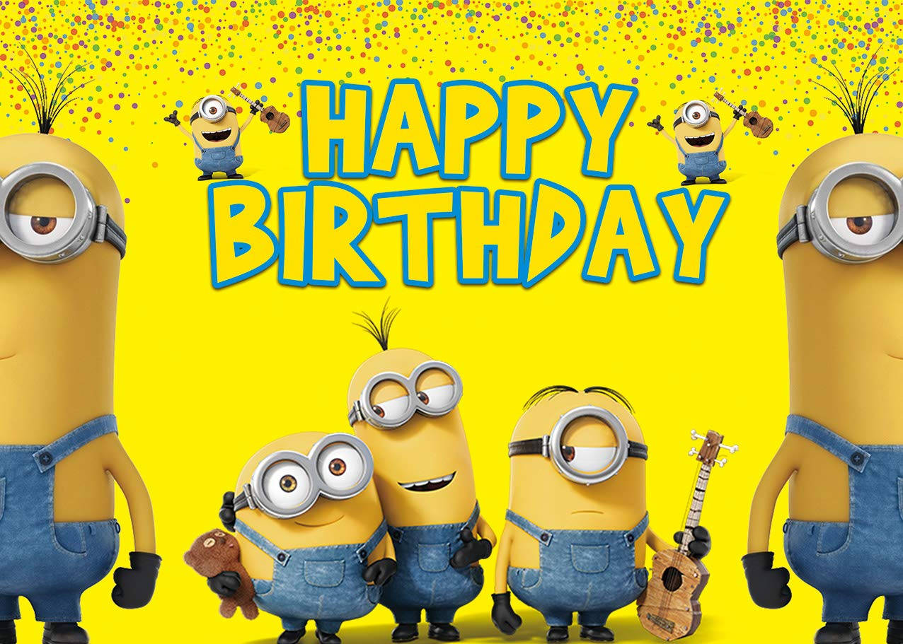 Despicable Me Sing-A-Tune Happy Birthday Singing Balloon Plays Minions  Singing
