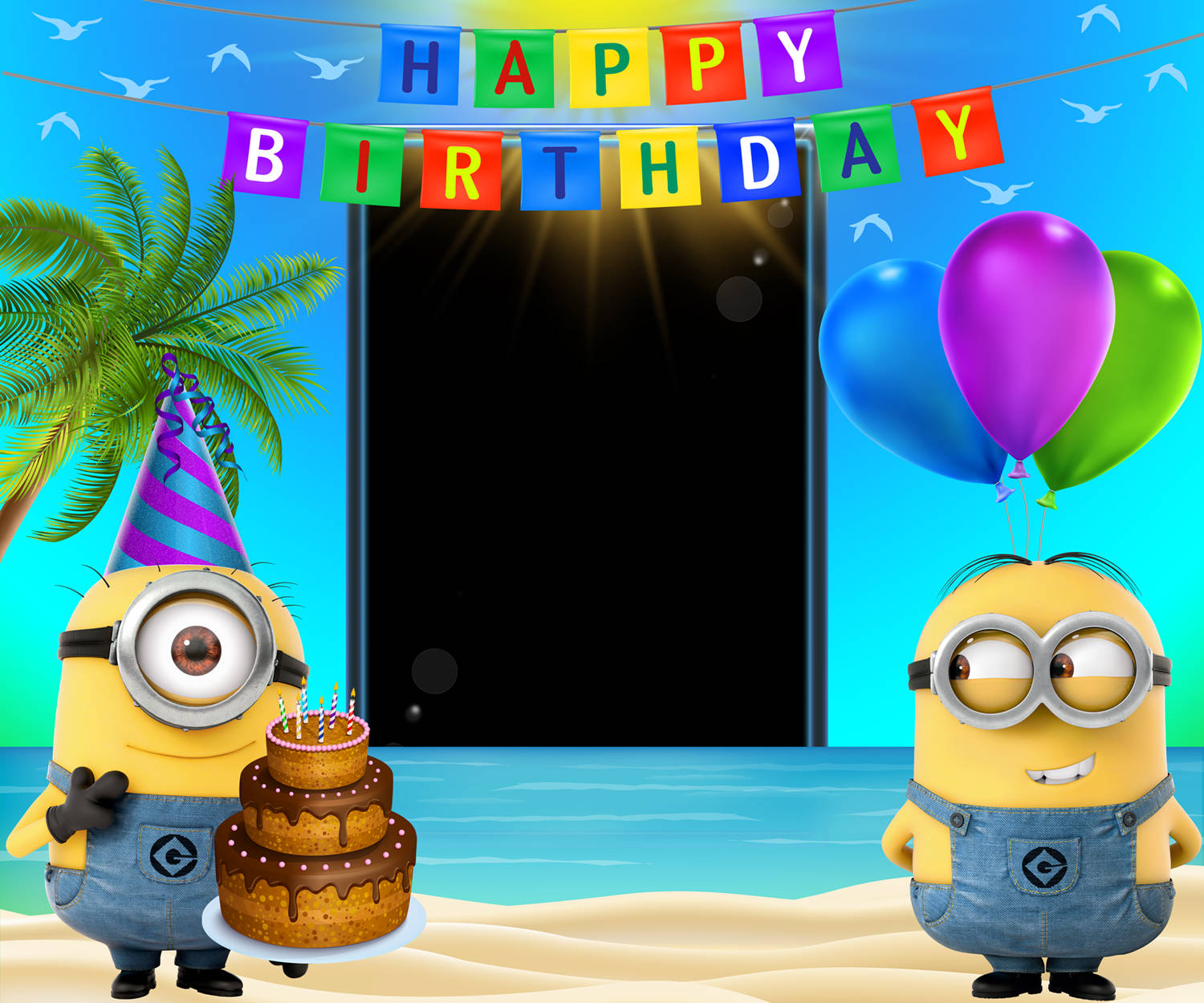The cutest way to celebrate a birthday – with Minions! Wallpaper