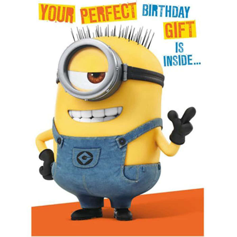 Download Celebrate A Minion Birthday! Wallpaper