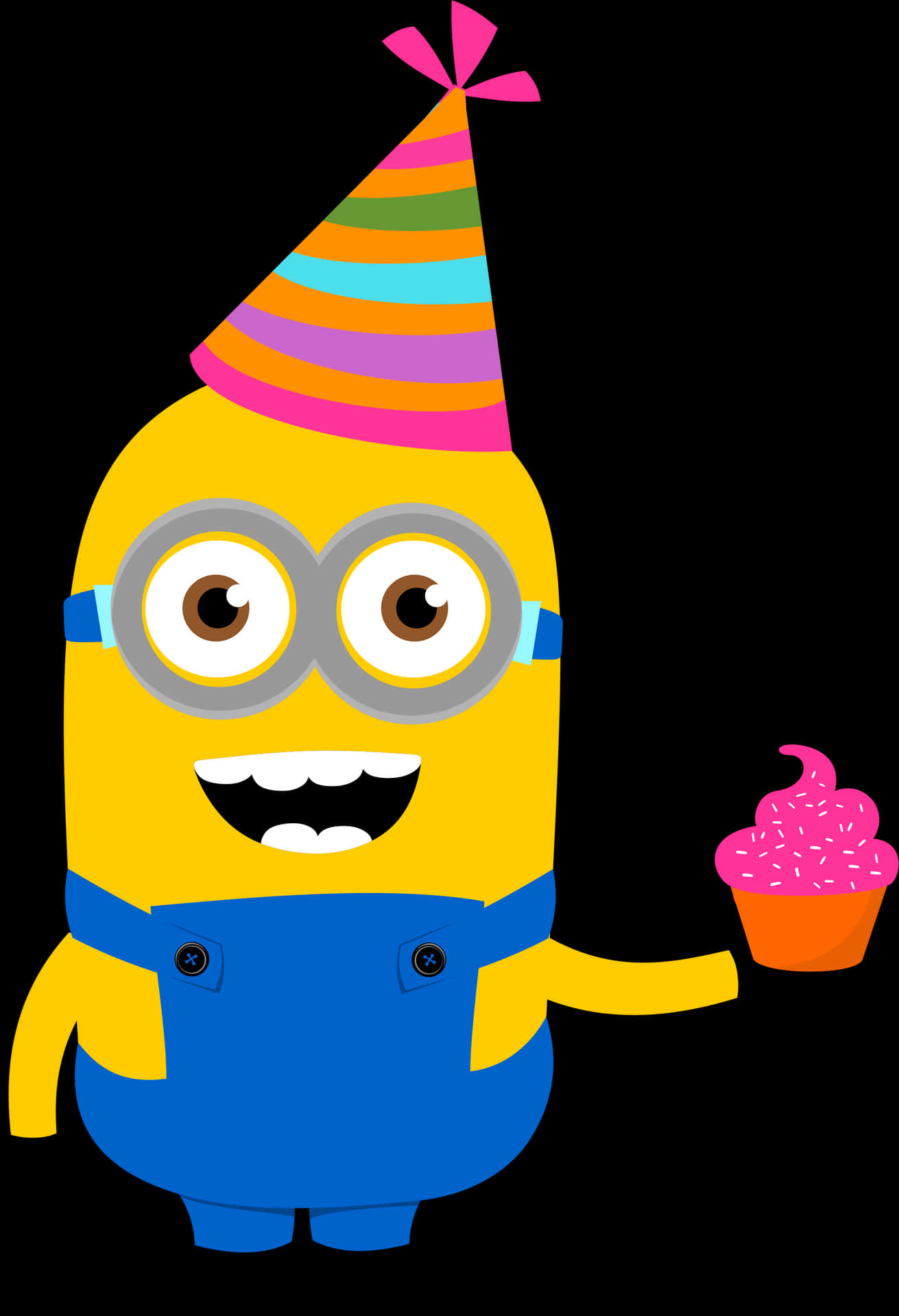 Minion Birthday Party Celebration PNG