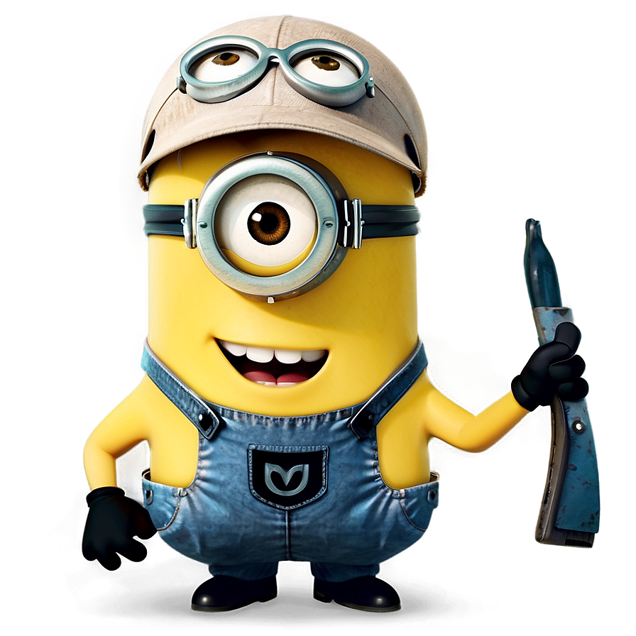 Download Minion Cartoon Character Png Ikm97 | Wallpapers.com