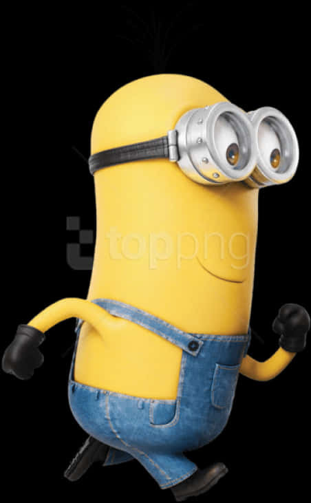 Minion Character Clipart PNG