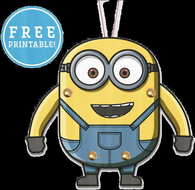 Minion Free Printable Clipart PNG
