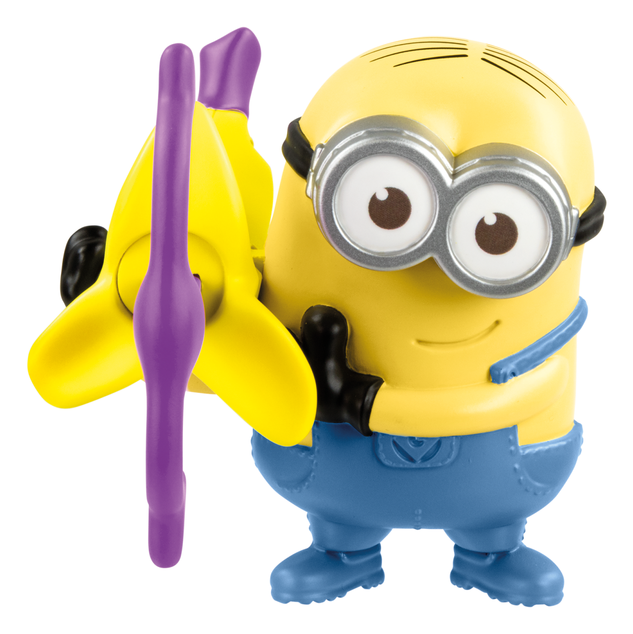 Minion Holding Banana Toy PNG