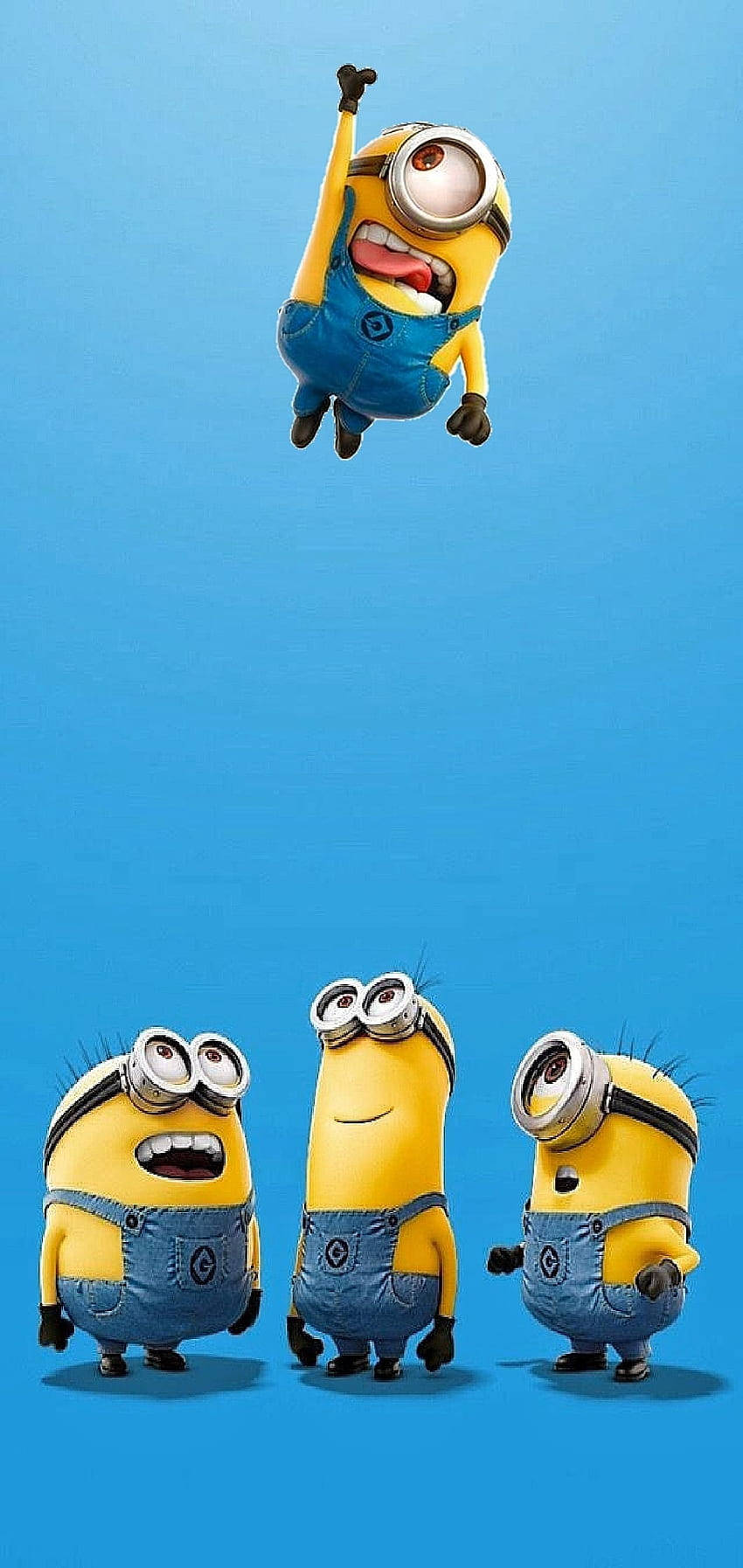 Stay Connected with Minion Phone Wallpaper