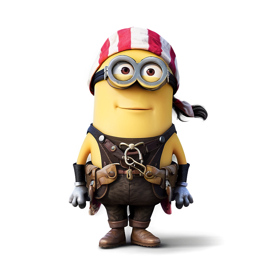 Download Minion Pirate Png Bnh | Wallpapers.com