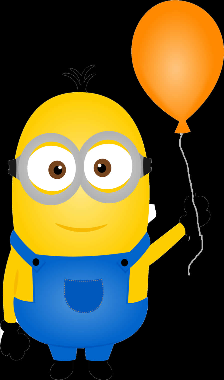 Minion With Balloon PNG
