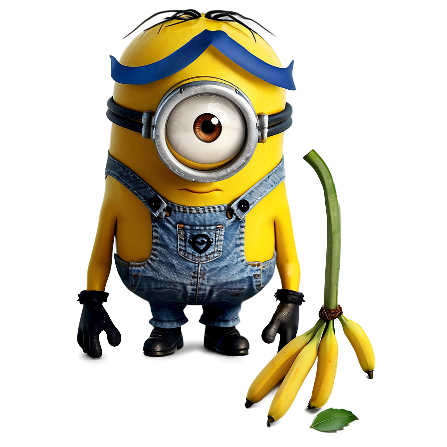 Download Minion With Banana Png 99 | Wallpapers.com