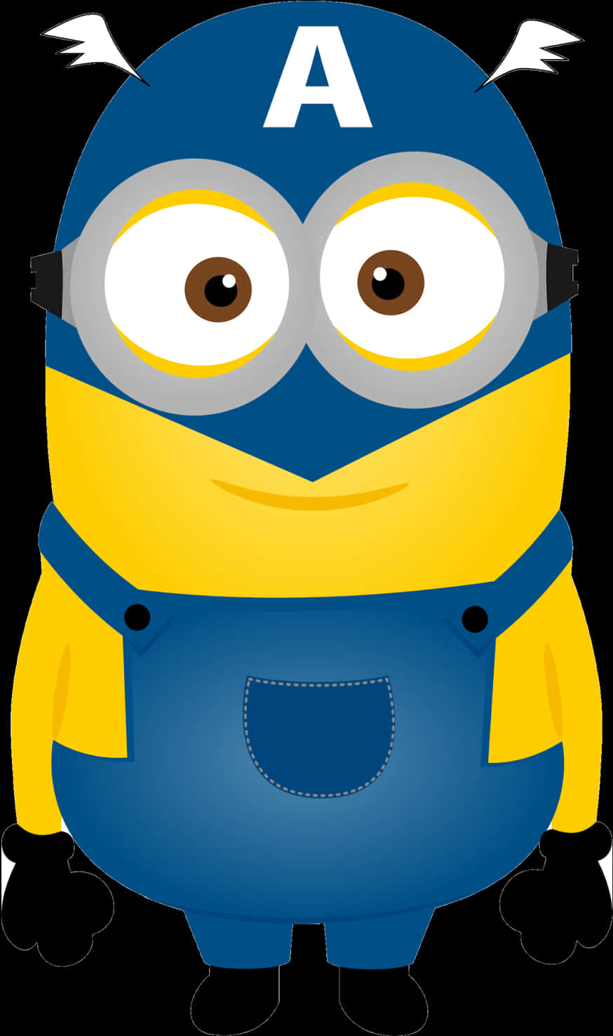 Minion_ Cartoon_ Character_ Clipart PNG
