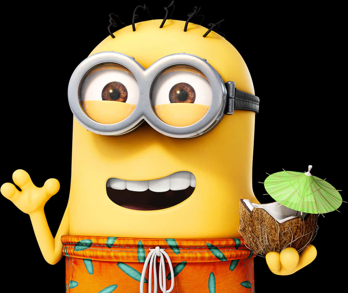 Minion_ Vacation_ Mode PNG