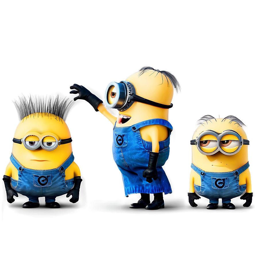 Download Minions And Gru Png Dnu54 | Wallpapers.com