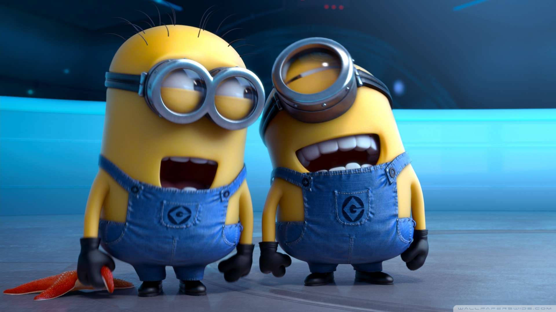 Minions from the Despicable Me franchise in stunning 1080P Wallpaper