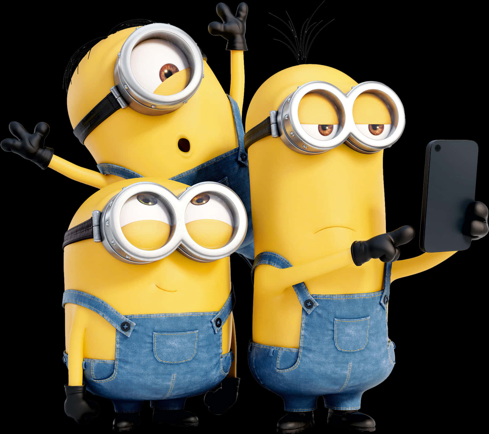 Minions_ Selfie_ Time PNG