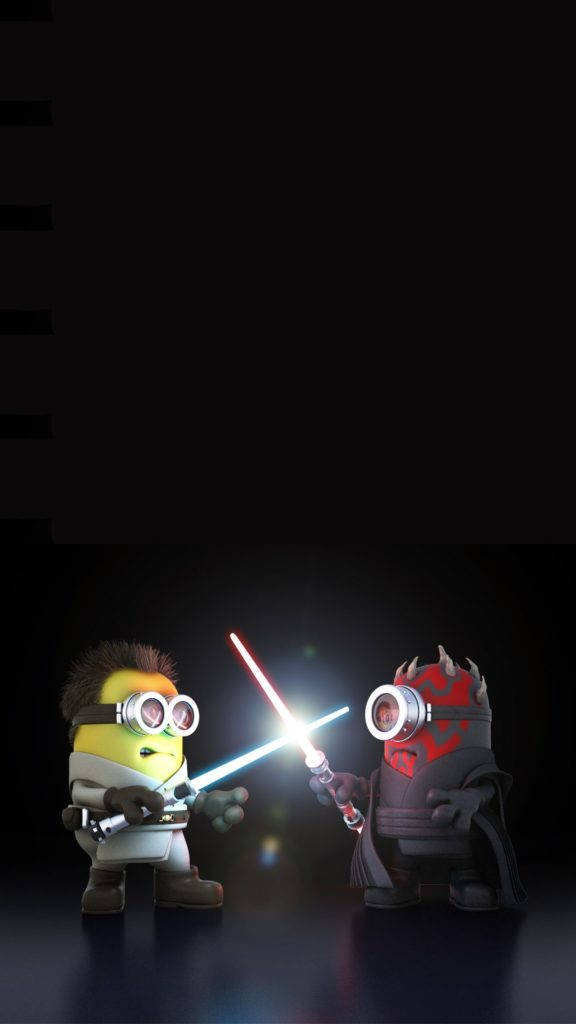 Minions With Lightsabers Star Wars Iphone Wallpaper